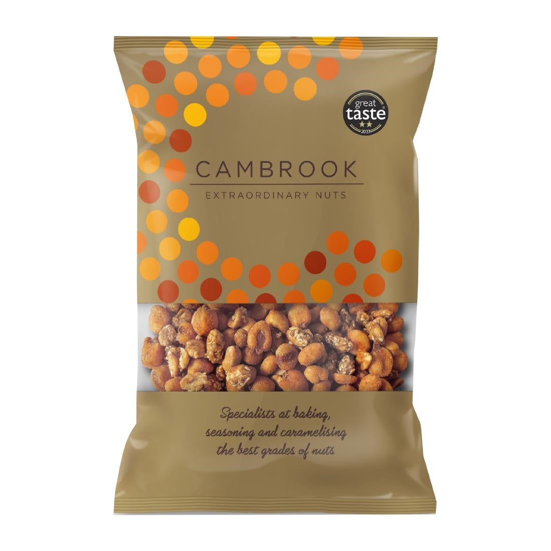 KA496 Cambrook Salted, Smoked, Caramelised & Spiced Mixed Nuts Bulk Pack 1kg