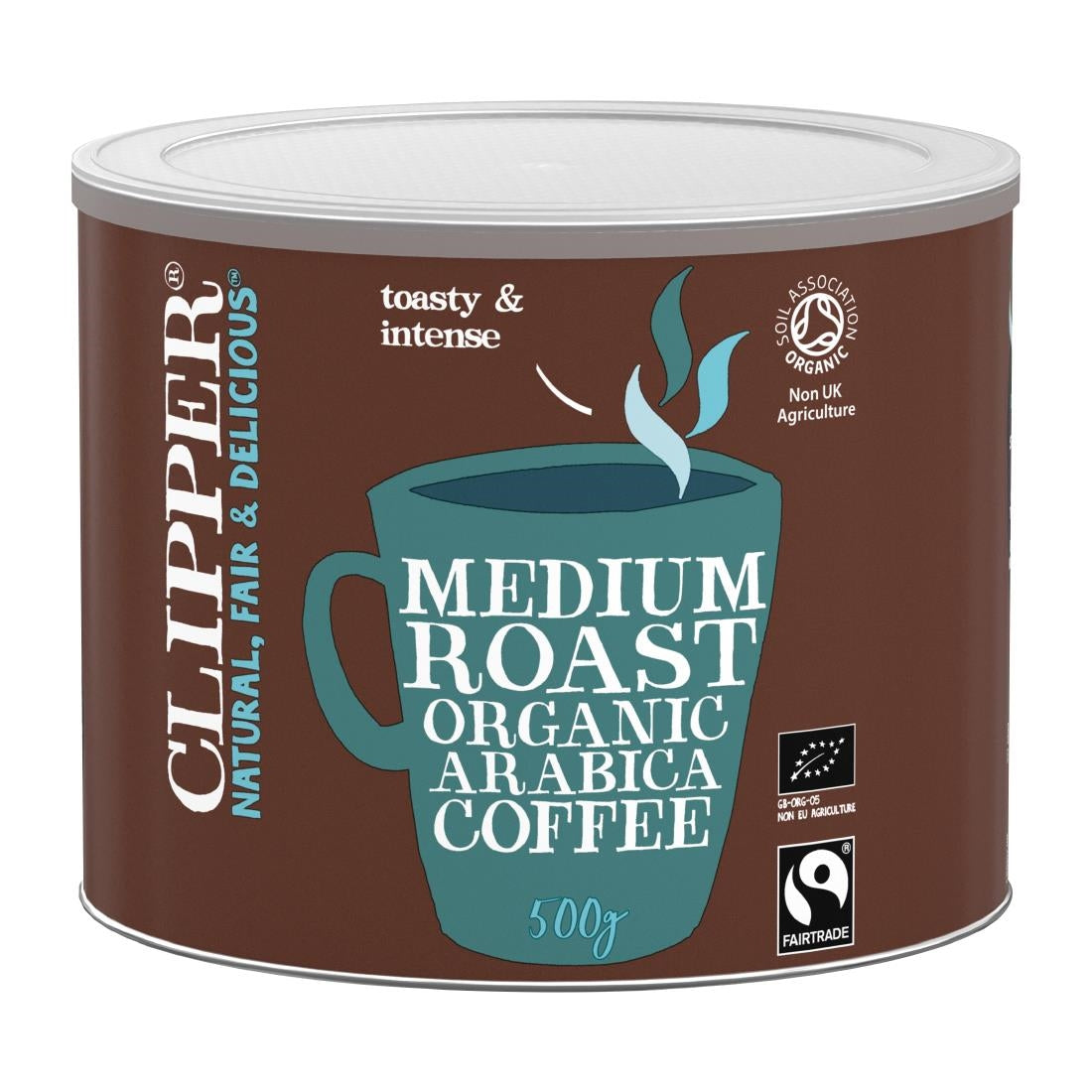 KA507 Clipper Fairtrade Organic Arabica Coffee 500g