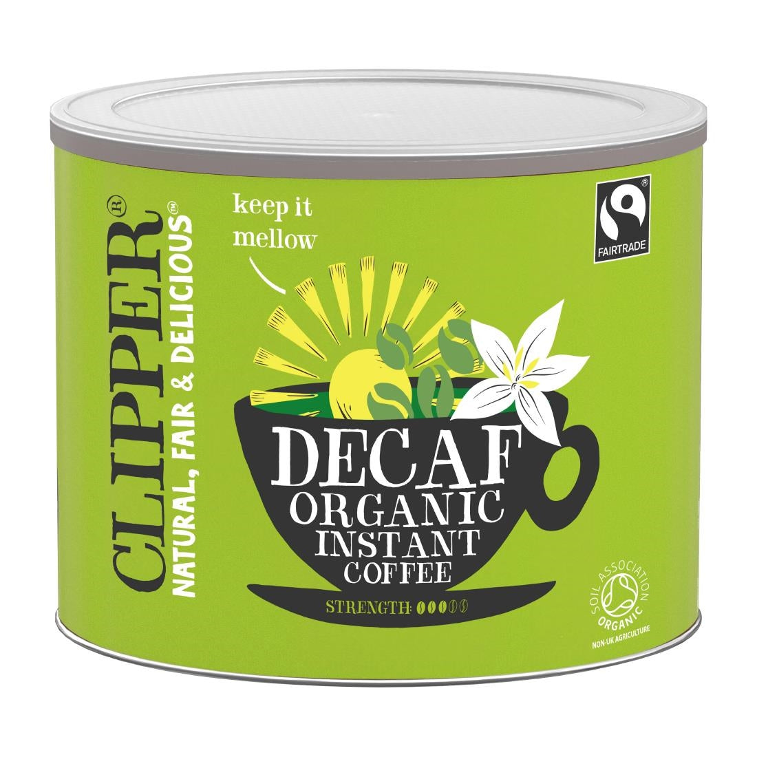 KA508 Clipper Fairtrade Organic Decaf Coffee 500g