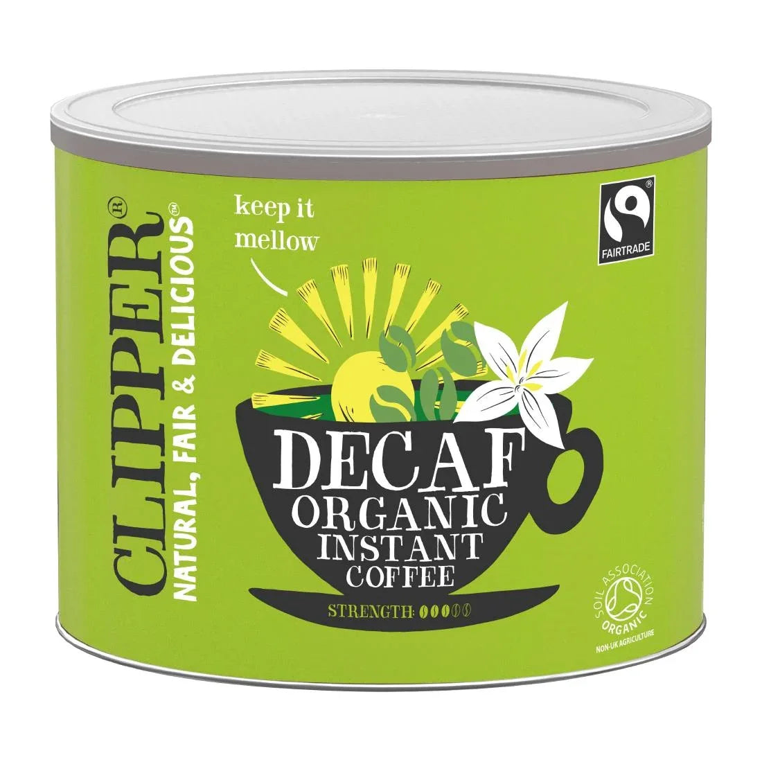 KA508 Clipper Fairtrade Organic Decaf Coffee 500g