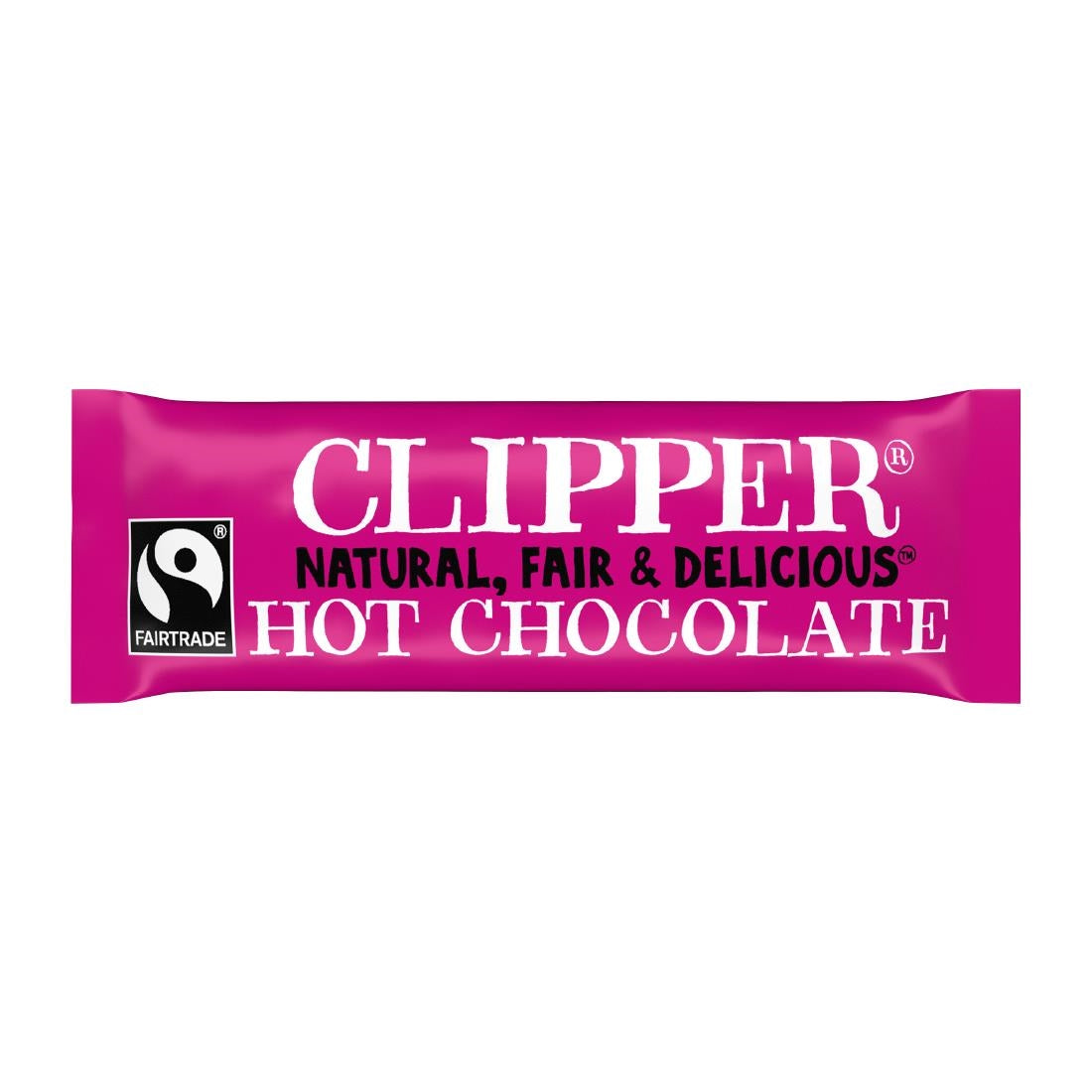 KA510 Clipper Fairtrade Seriously Velvety Hot Chocolate Sticks 28g (Pack of 100)