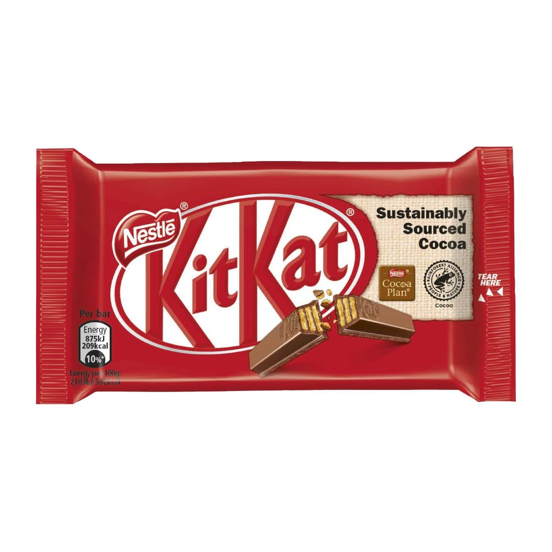 KA550 - Nestle KitKat 4 Finger Chocolate Bars 41.5g (24 Pack)