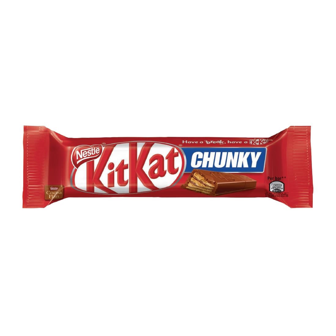 KA551 - Nestle Kit Kat Chunky Chocolate Bars 40g (24 Pack)
