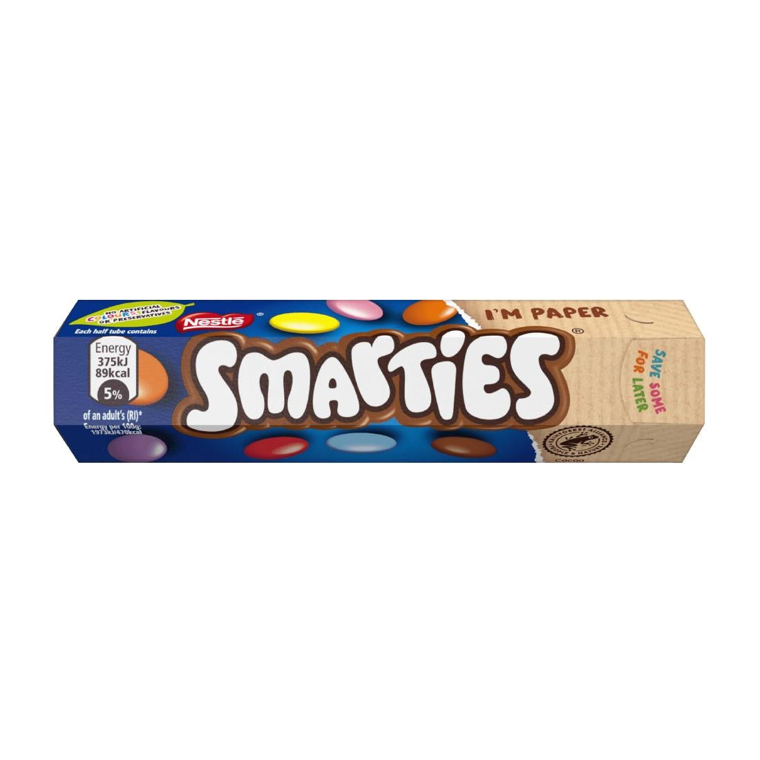 KA553 - Nestle Smarties Milk Chocolate Tubes 38g (24 Pack)