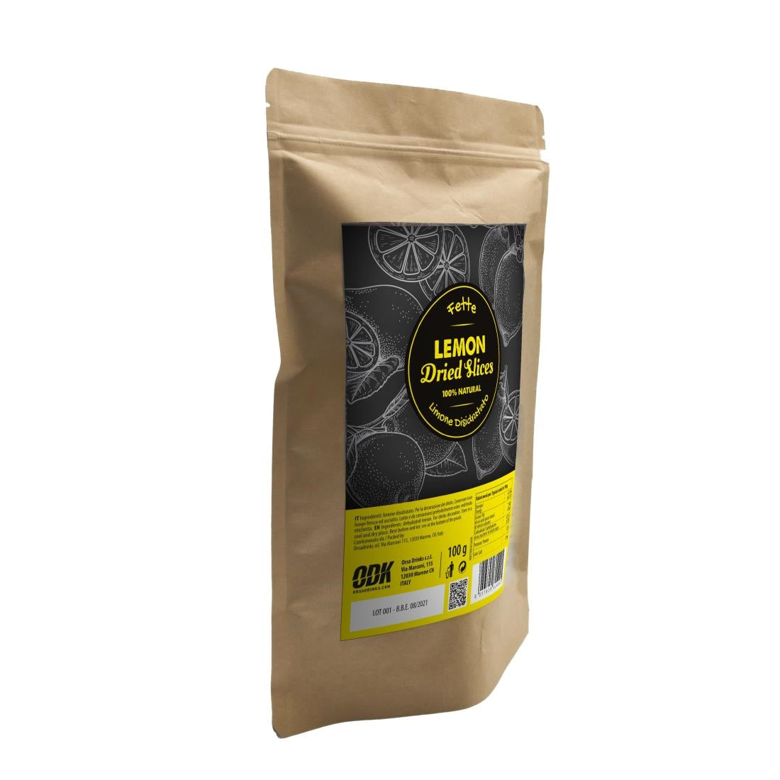 KA573 ODK Dried Fruit Lemon Slices 100g