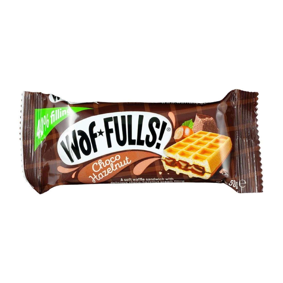 KA601 - Waffulls! Waffles Cocoa & Hazelnut Cream 50g (12 Pack)