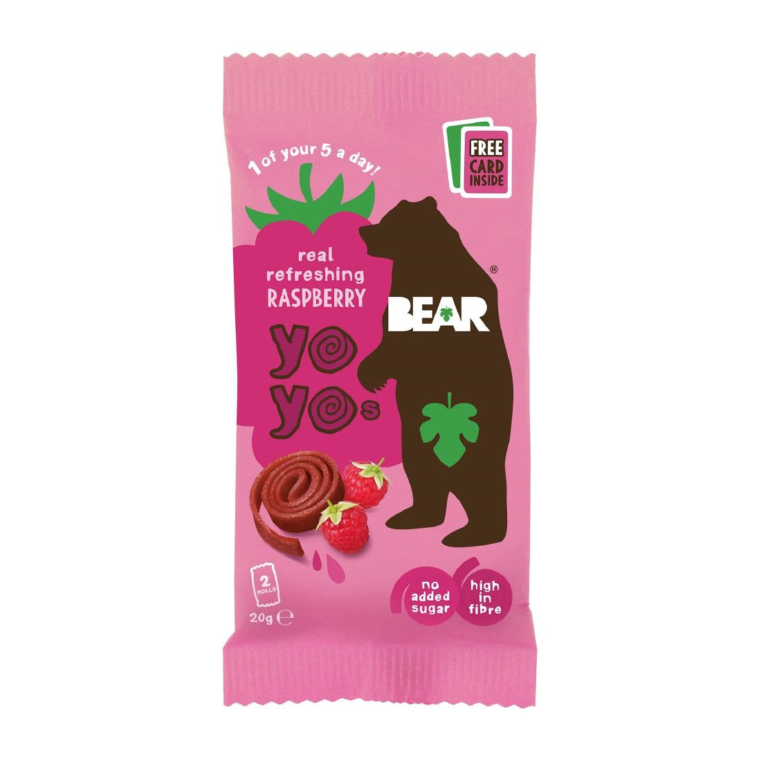KA626 - BEAR Yoyos - Raspberry 20g (Pack of 18)