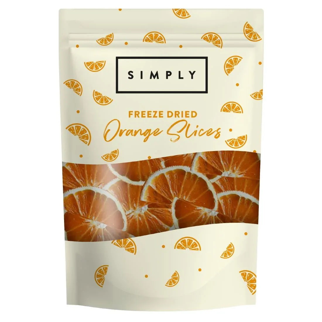 KA638 Simply Freeze Dried Orange Slices – 100g