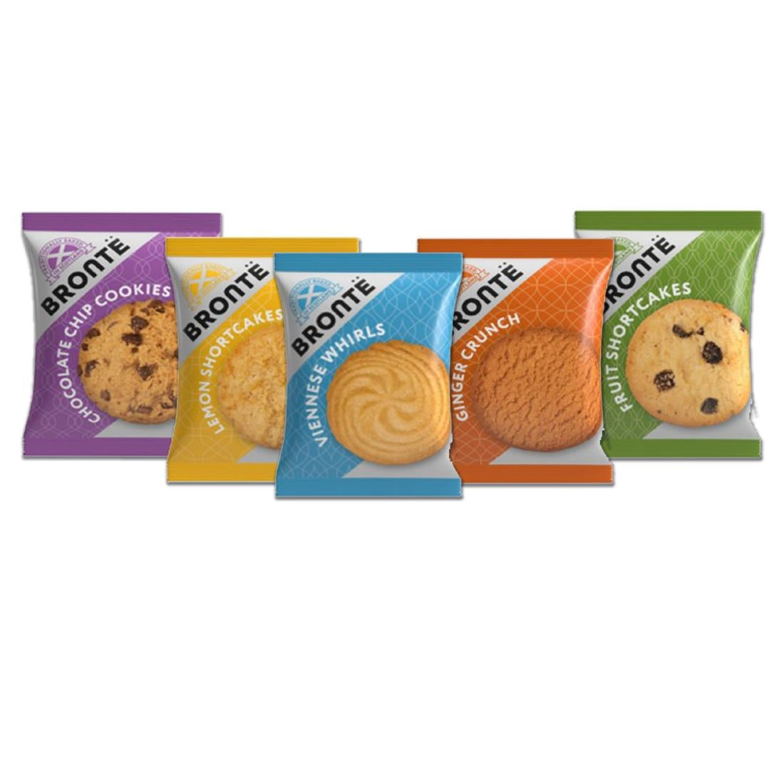 KA640 - Bronte Traditional Mini Packs Assorted Biscuits 5 Varieties 30g (100 Pack)
