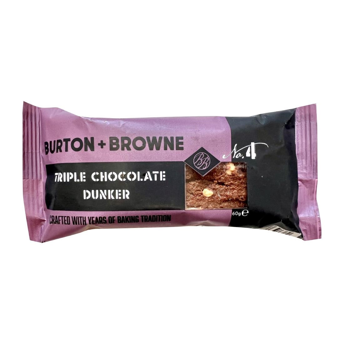 KA652 - Burton & Browne Triple Chocolate Dunker 60g (24 Pack)