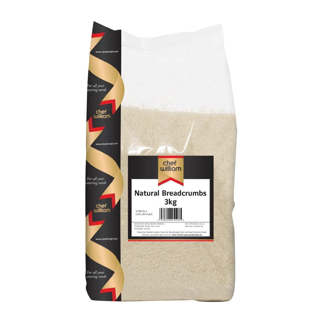 KA664 - Chef William Natural Breadcrumbs 3kg
