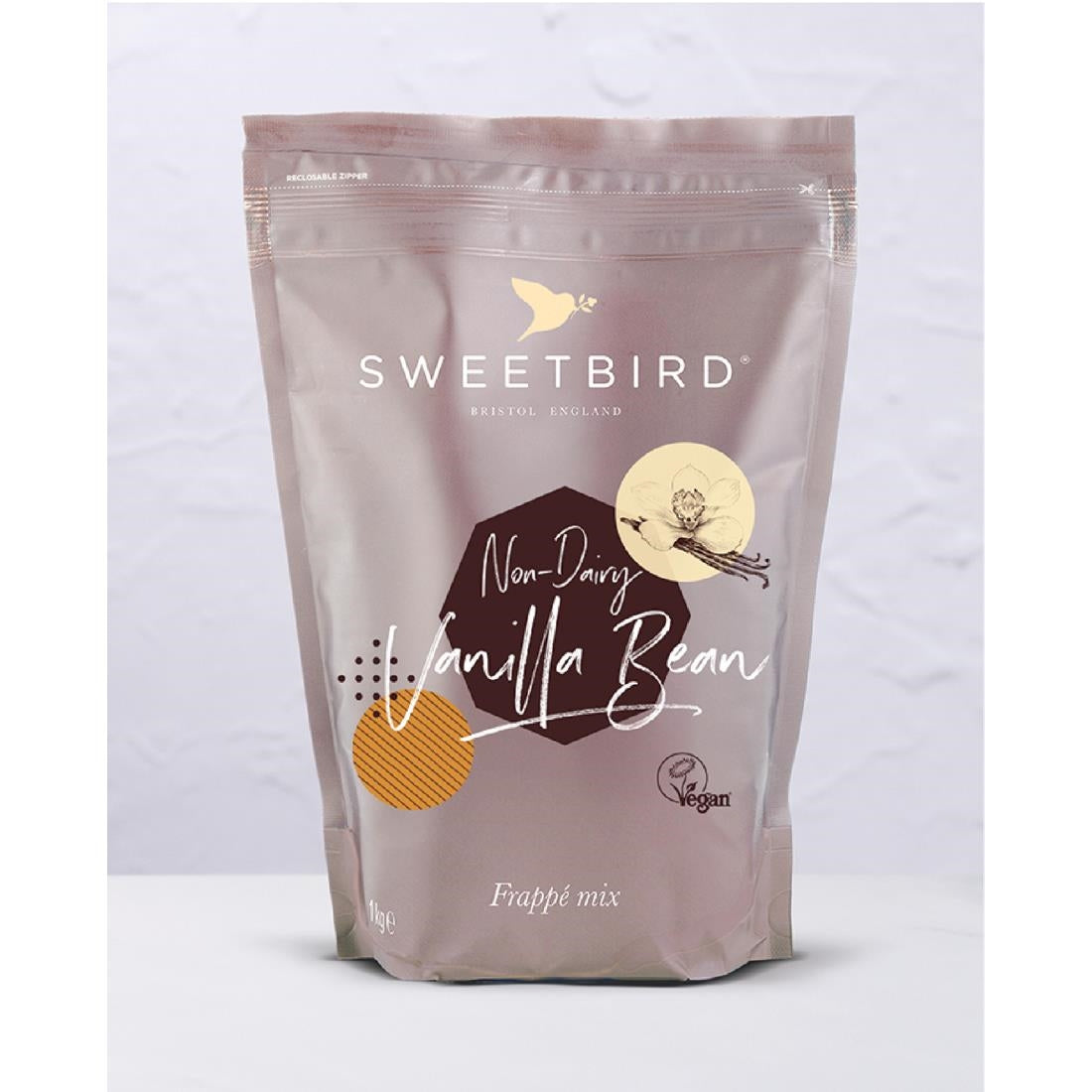 KA672 Sweetbird Vanilla Bean Frappé Pouch (Vegan) - 1kg