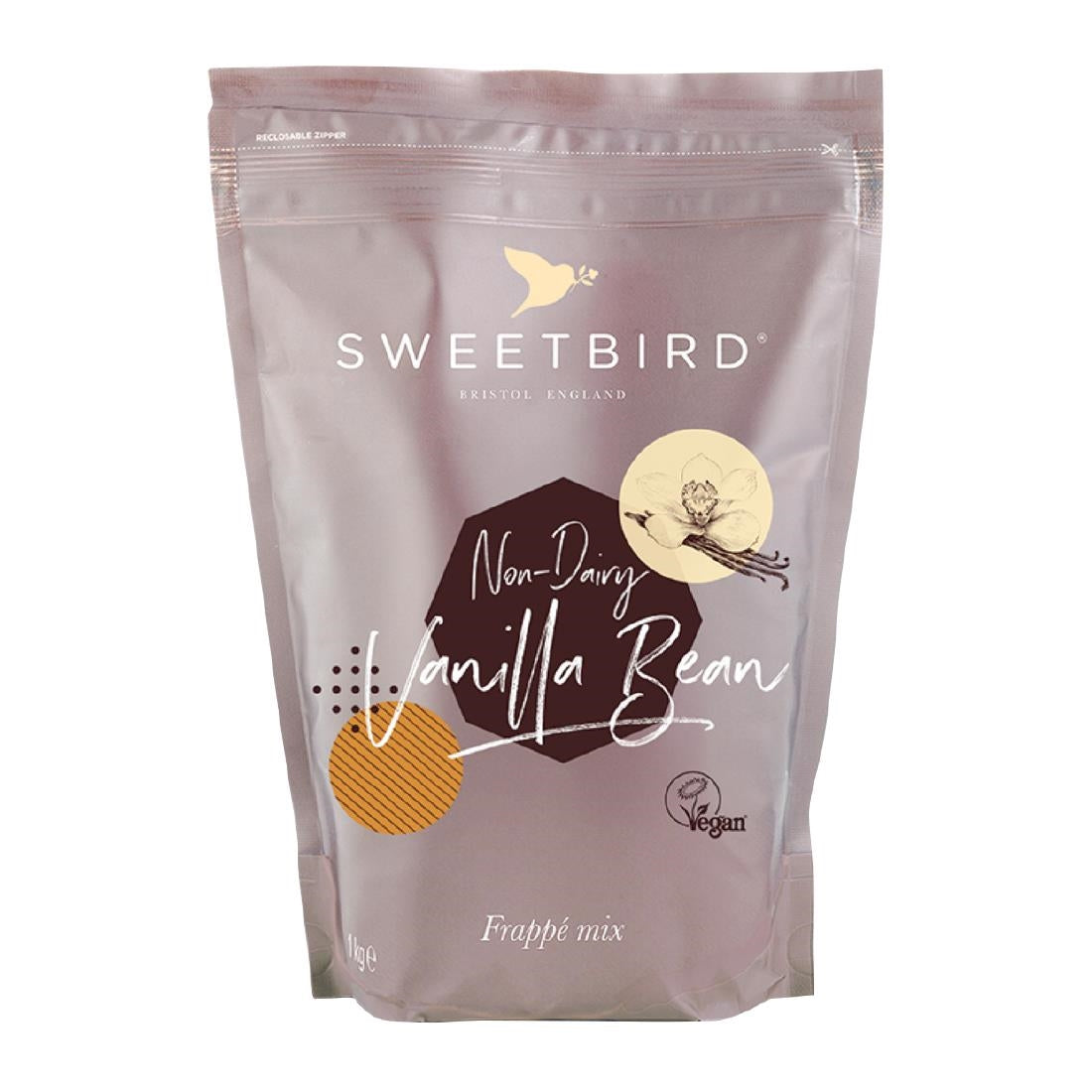 KA672 Sweetbird Vanilla Bean Frappé Pouch (Vegan) - 1kg
