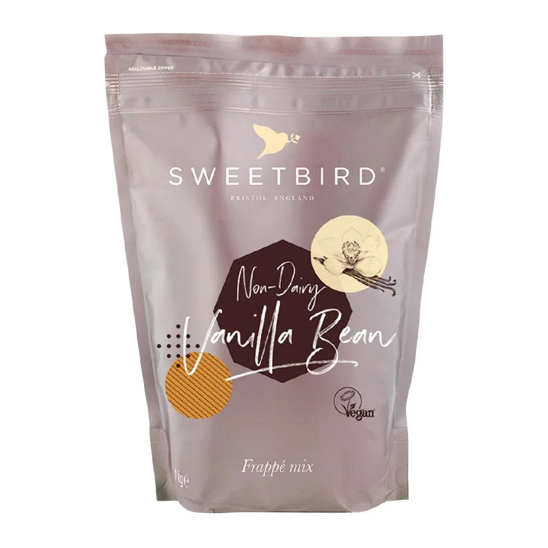 KA672 Sweetbird Vanilla Bean Frappé Pouch (Vegan) - 1kg
