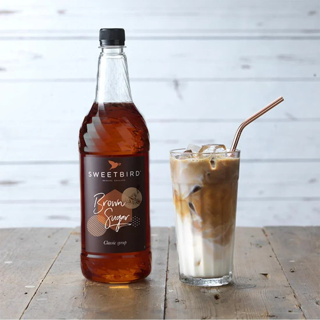 KA678 Sweetbird Brown Sugar Syrup 1Ltr