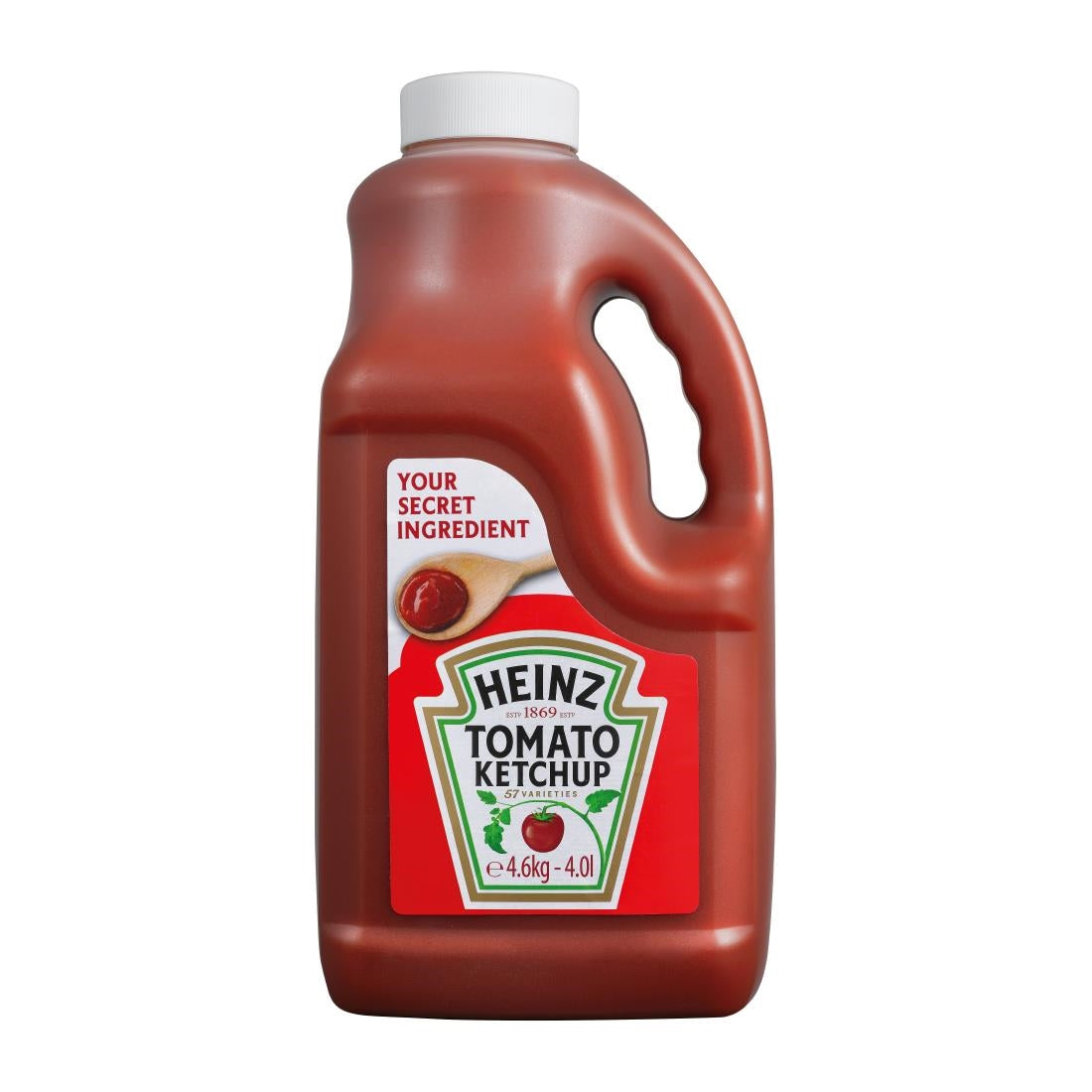 KA690 Heinz Tomato Ketchup Plastic - 1 x 4ltr