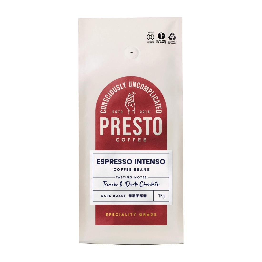 KA731 Presto Coffee Espresso Intenso Coffee Beans 1kg