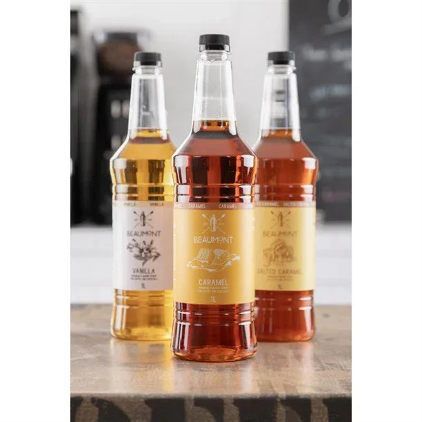 KA744 Beaumont Caramel Syrup 1Ltr