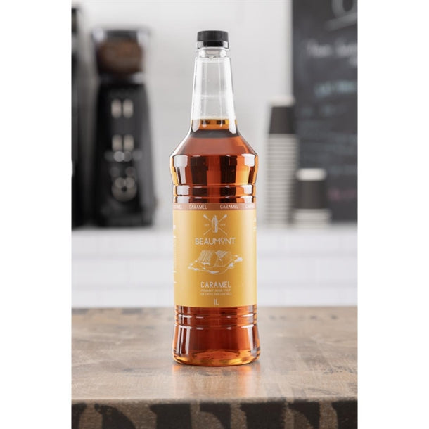 KA744 Beaumont Caramel Syrup 1Ltr
