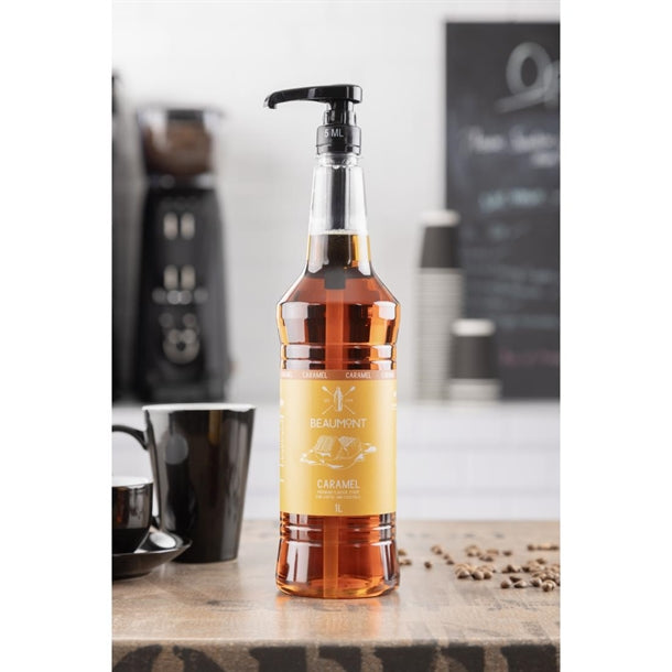 KA744 Beaumont Caramel Syrup 1Ltr
