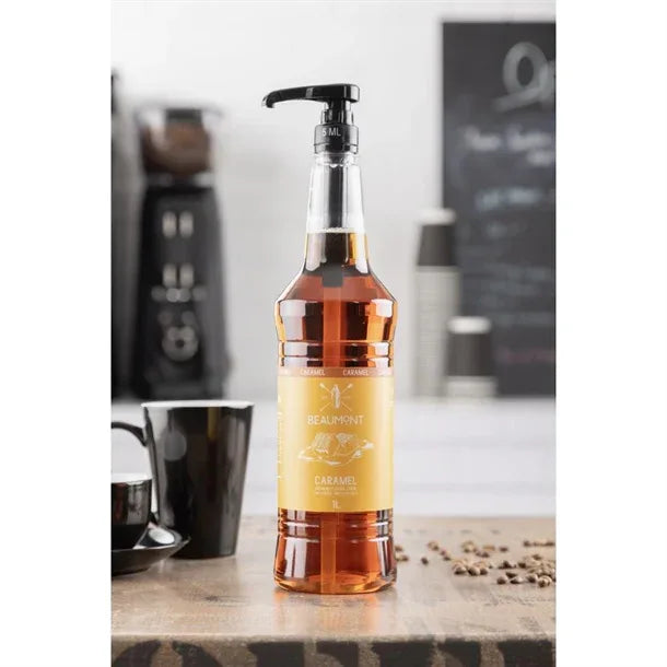 KA744 Beaumont Caramel Syrup 1Ltr