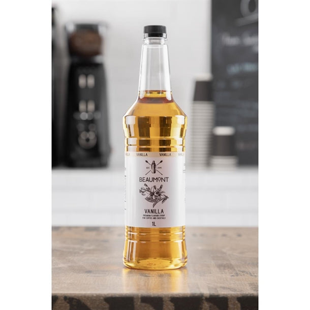 KA746 Beaumont Vanilla Syrup 1ltr