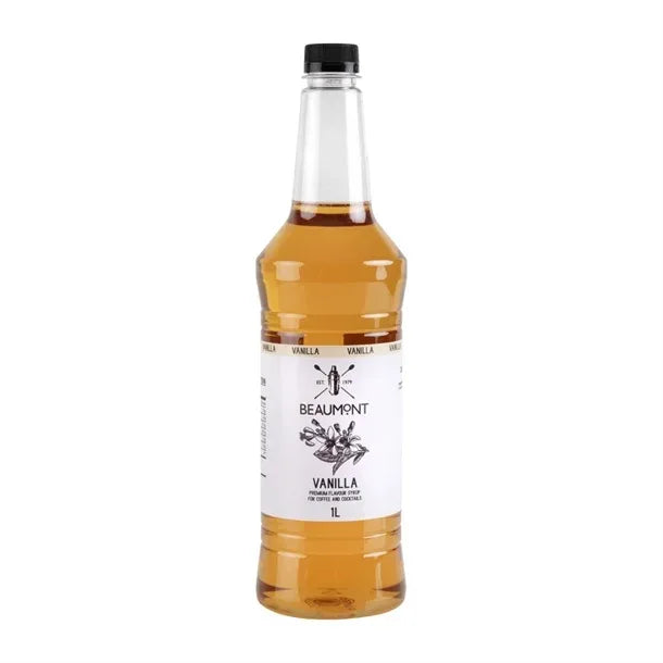 KA746 Beaumont Vanilla Syrup 1ltr - JD Catering Equipment Solutions Ltd
