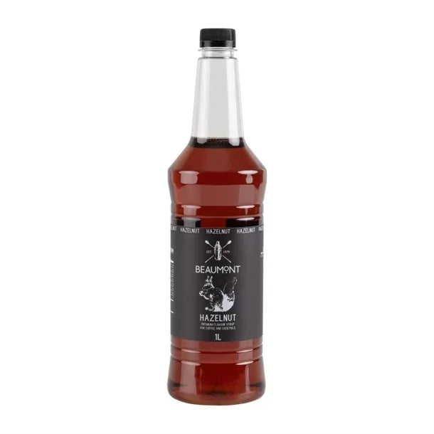 KA747 Beaumont Hazelnut Syrup 1ltr - JD Catering Equipment Solutions Ltd