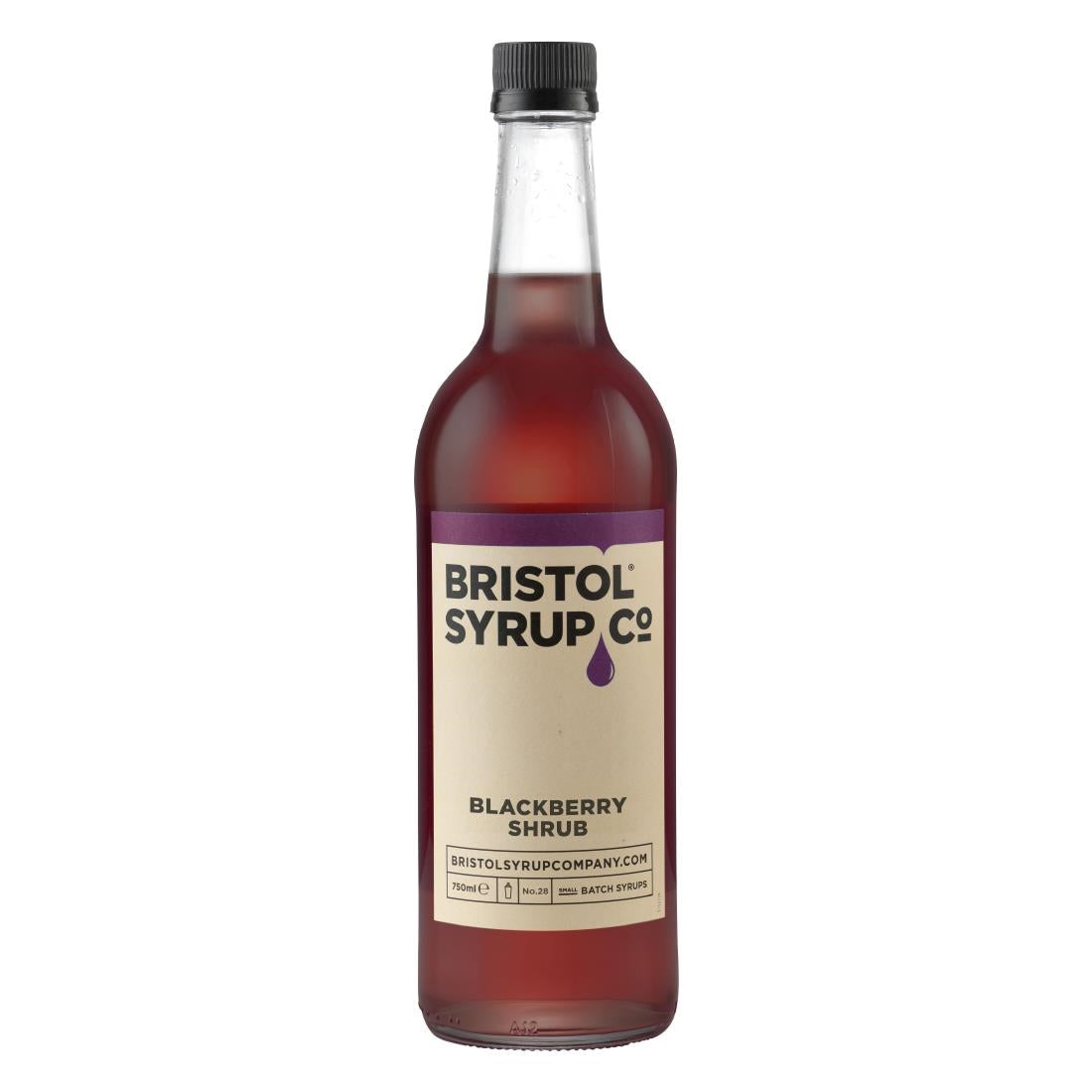 KA753 Bristol Syrup Company Blackberry Shrub Syrup - 750ml