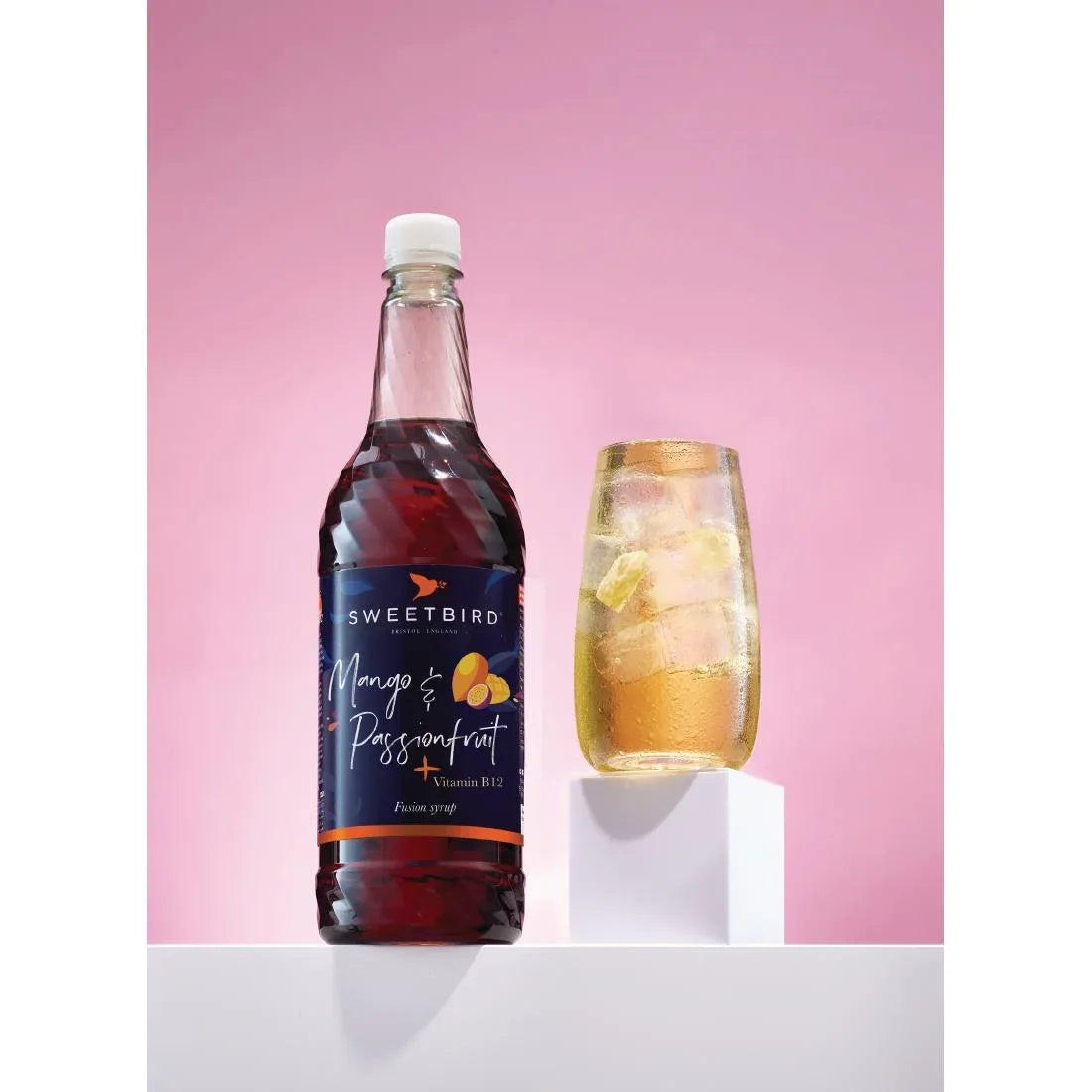 KA755 Sweetbird Fusions Syrup Mango & Passionfruit Added Vit B
