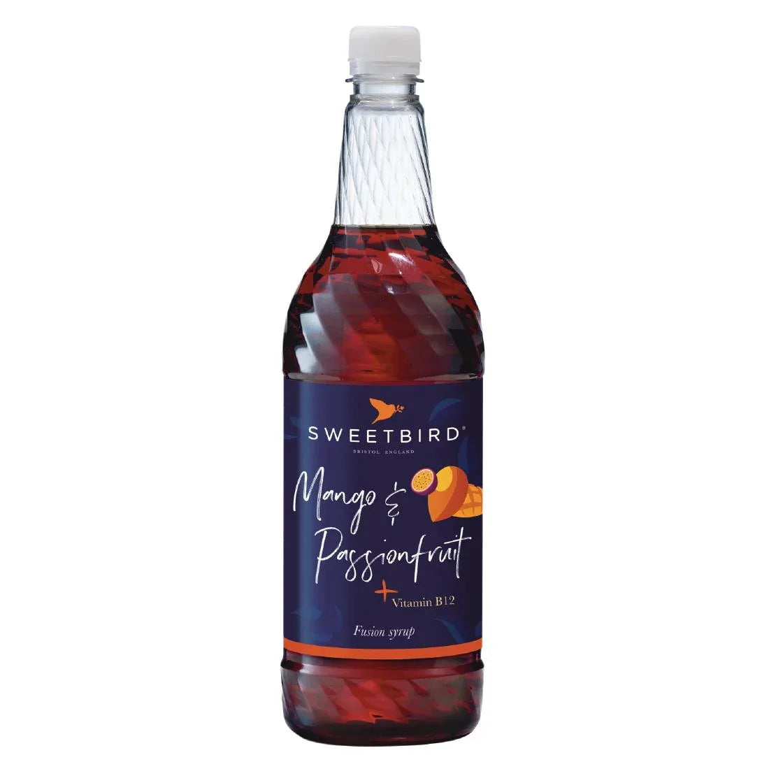 KA755 Sweetbird Fusions Syrup Mango & Passionfruit Added Vit B