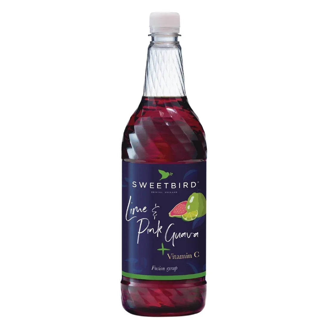 KA756 Sweetbird Fusions Syrup Pink Guava and Lime Added Vit C