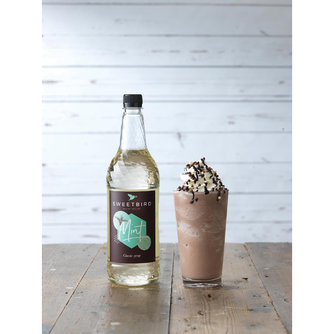 KA764 Sweetbird Green Mint Syrup - 1Ltr