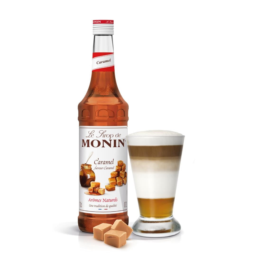 KA766 Monin Caramel Syrup - 1Ltr