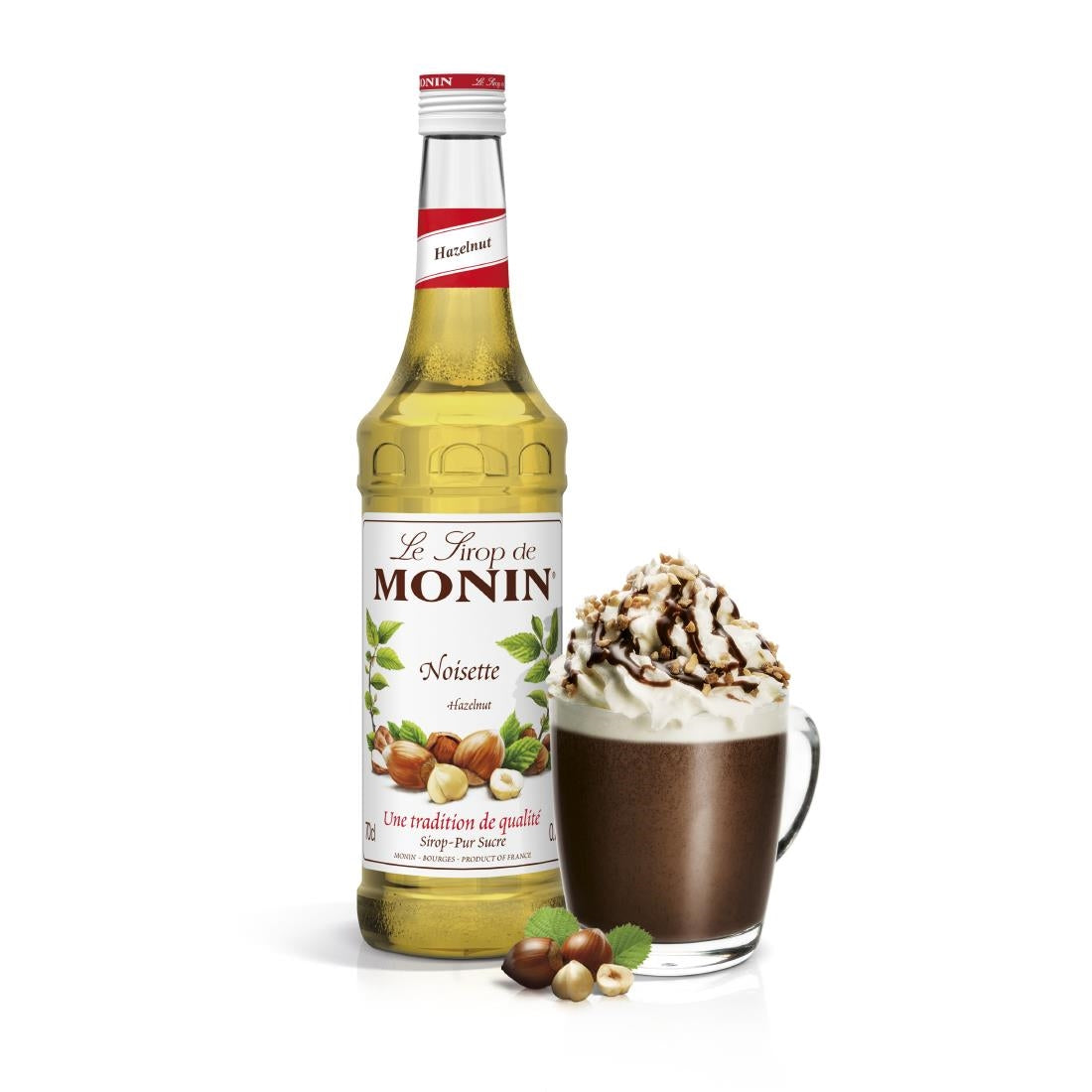 KA768 Monin Hazelnut Syrup - 1Ltr