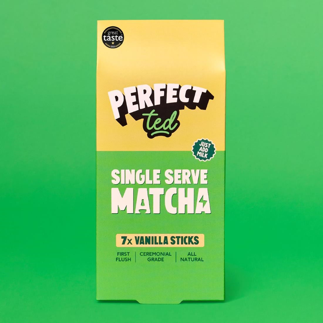 PerfectTed Matcha Sticks Vanilla 5g (84 Pack)