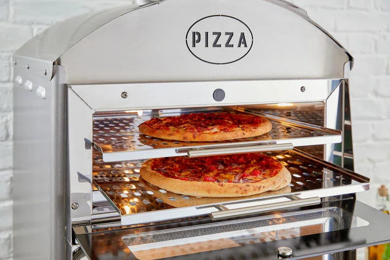 King Edward Pizza King Oven and Warmer PK2W/SS - JD Catering Equipment Solutions Ltd
