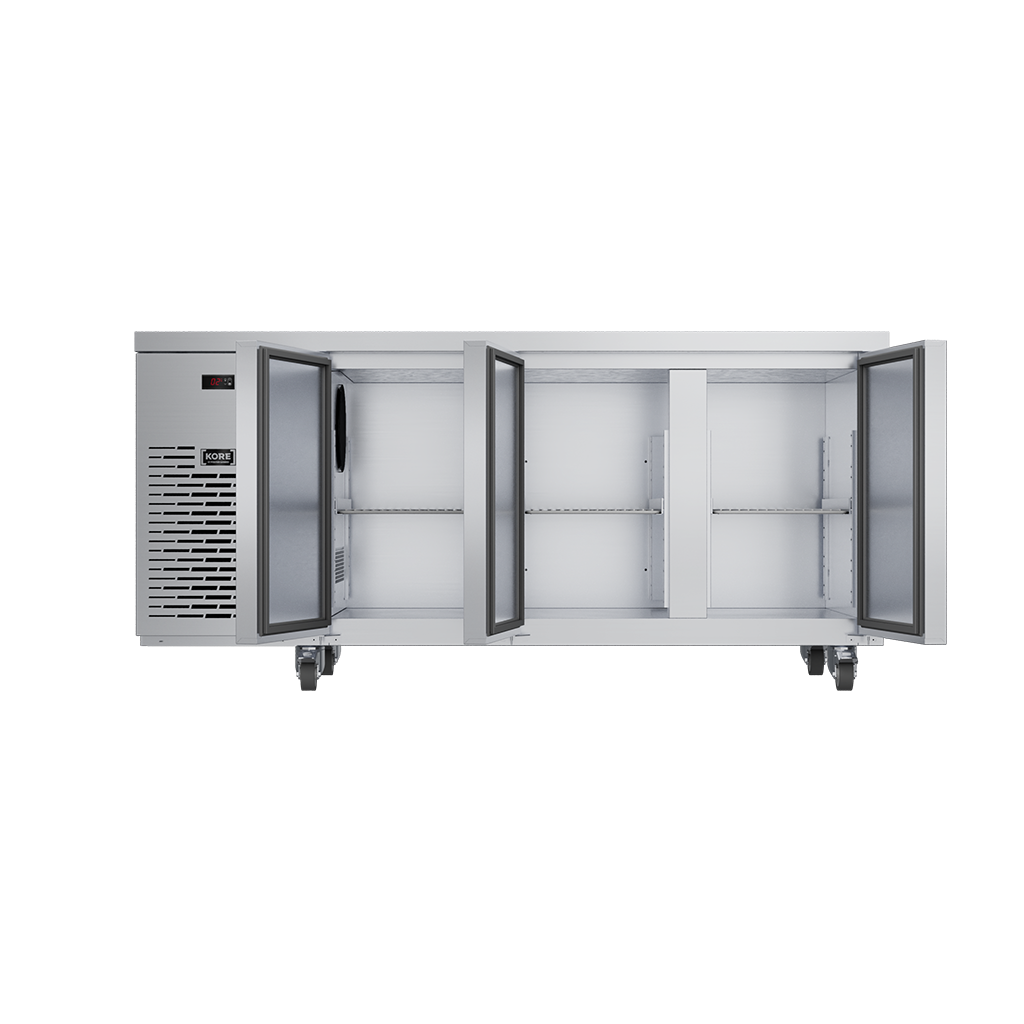 KORE KC3H 435 Litre Refrigerator (51-111) — interior view