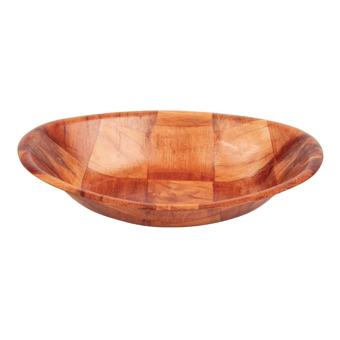 L092 Oval Wooden Bowl Small L092