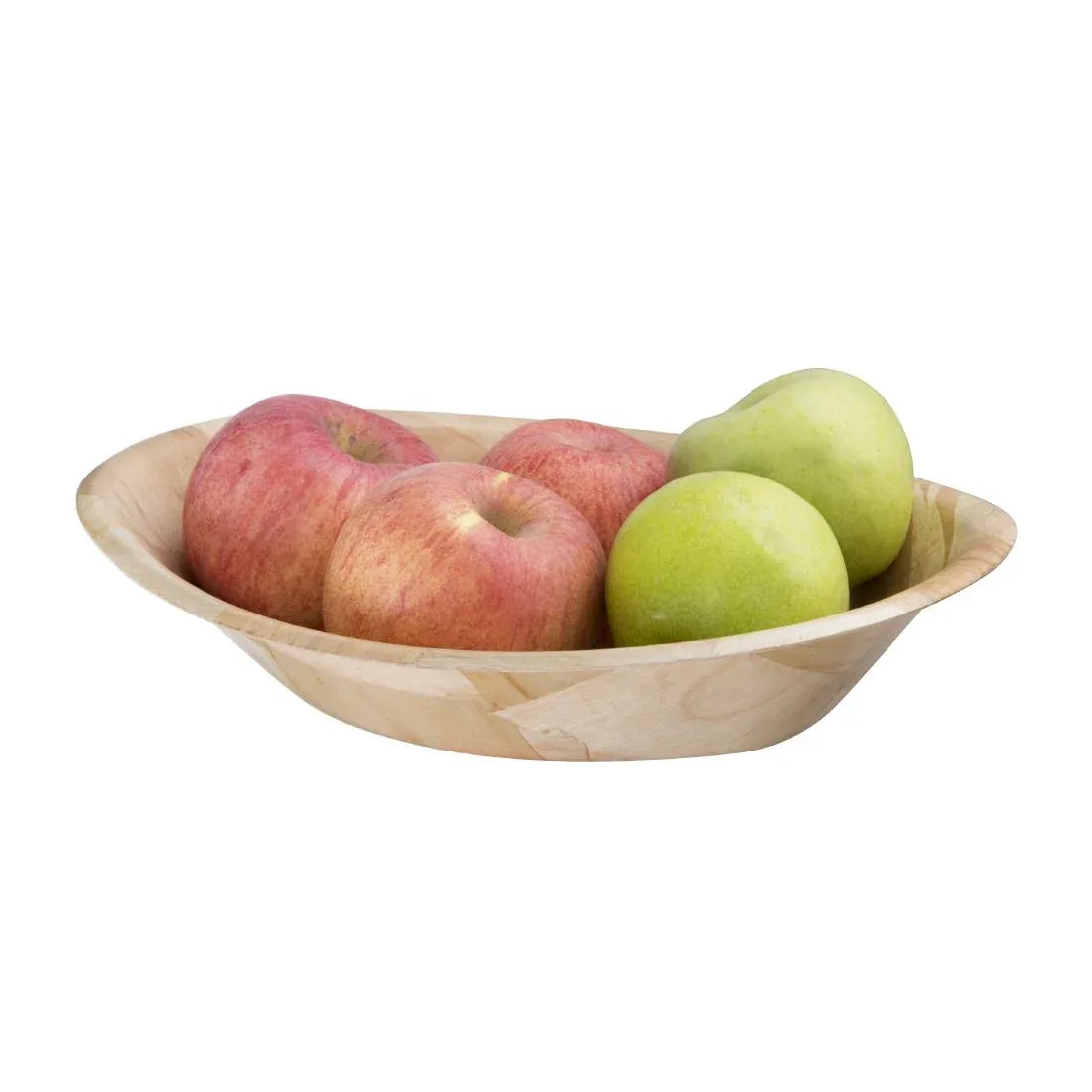 L093 Oval Wooden Bowl Large L093 - JD Catering Equipment Solutions Ltd