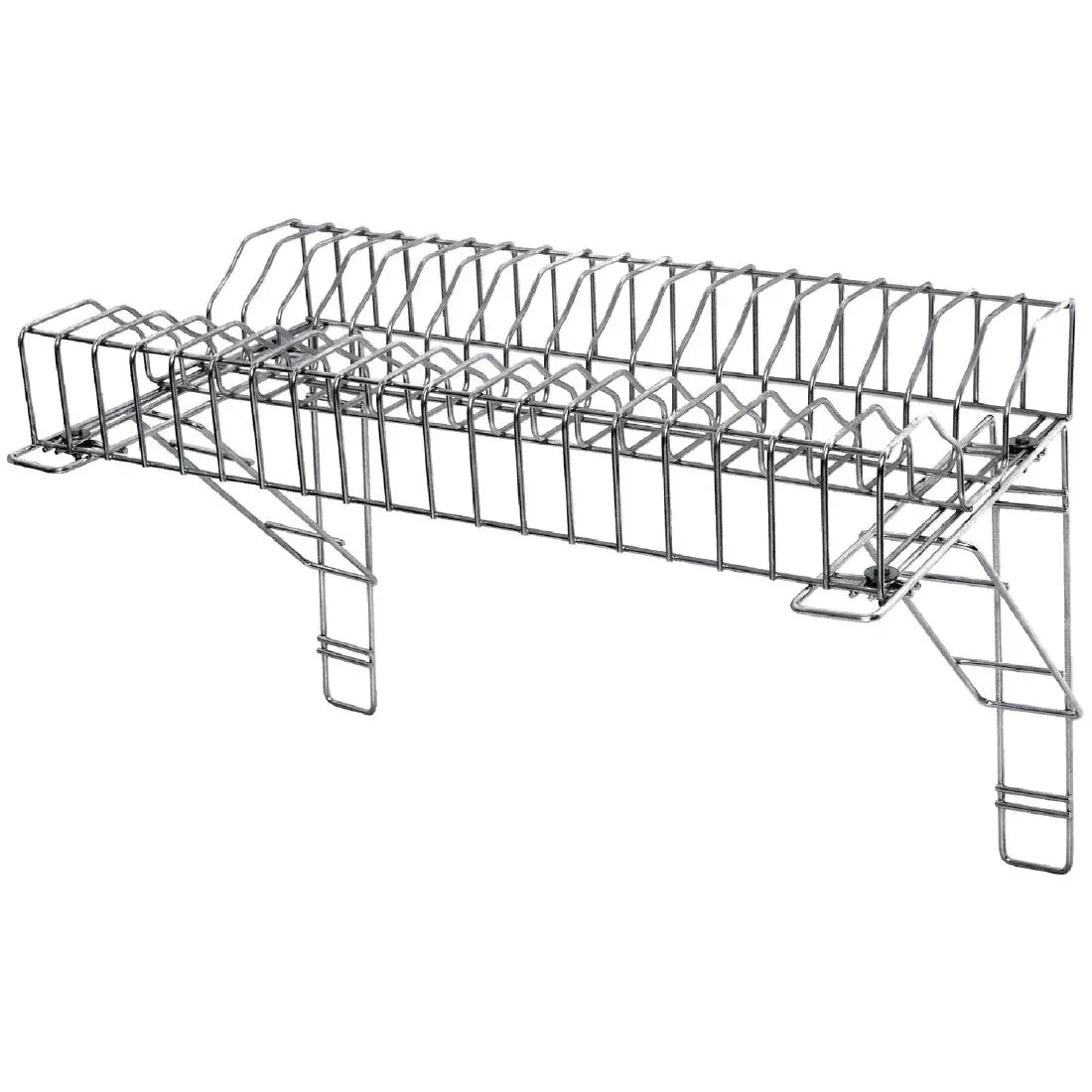 L442 Stainless Steel End Bracket (Pack of 2) - JD Catering Equipment Solutions Ltd