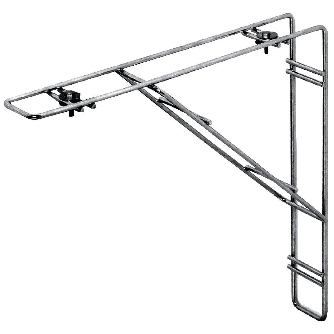 L442 Stainless Steel End Bracket (Pack of 2) - JD Catering Equipment Solutions Ltd