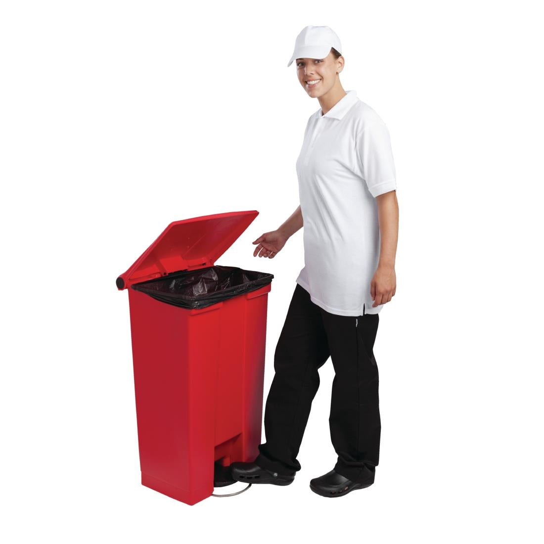 L380 Rubbermaid Step On Pedal Bin