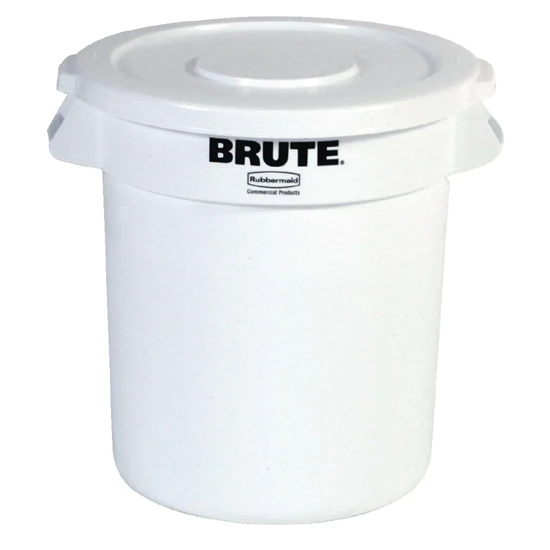 L653 Rubbermaid Round Brute Container 121Ltr Container White - JD Catering Equipment Solutions Ltd