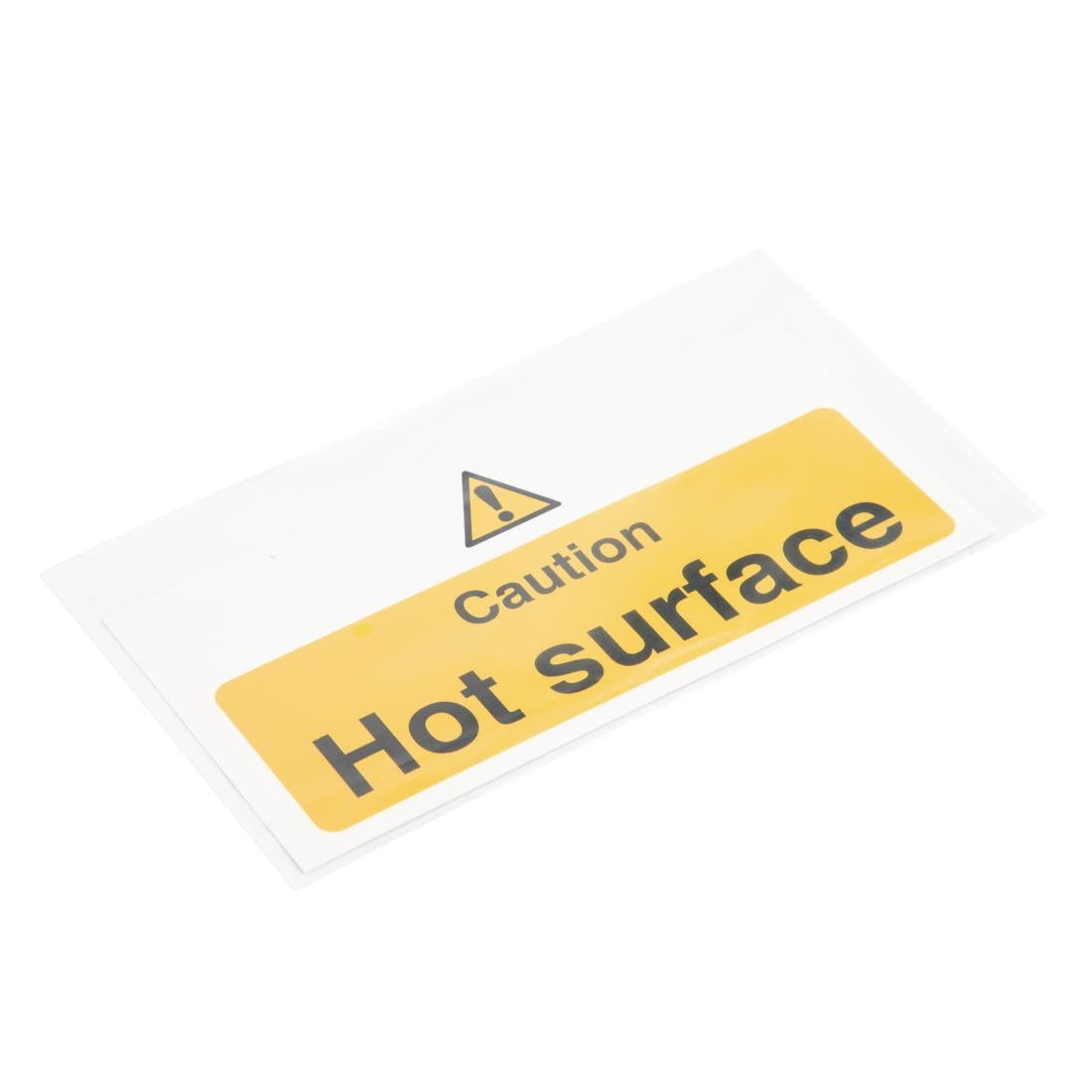 L848 Vogue Caution Hot Surface Sign