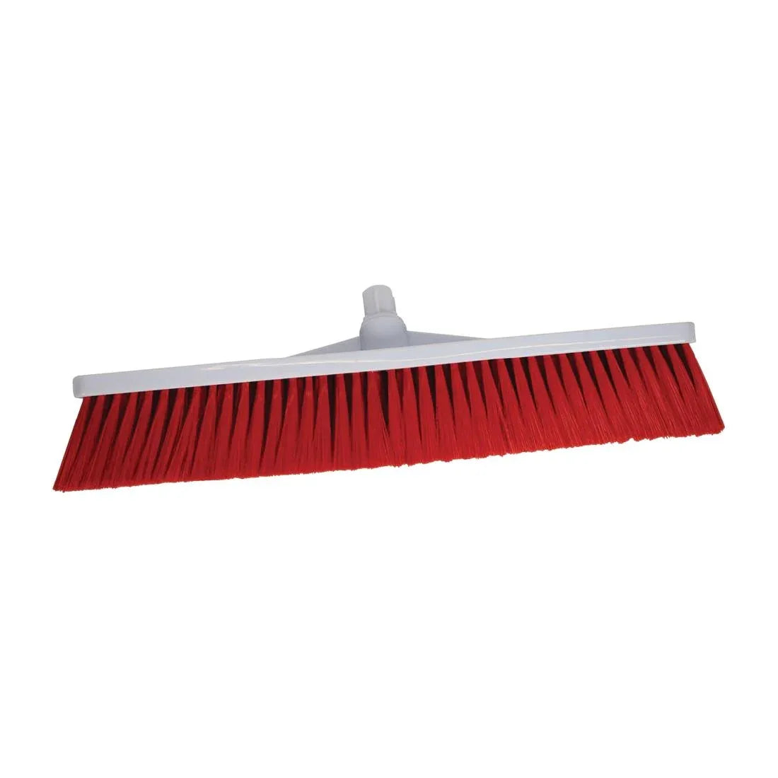 L868 SYR Hygiene Broom Head Soft Bristle Red
