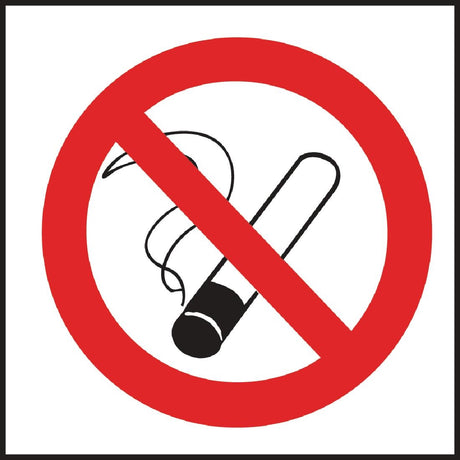 L964 Square No Smoking Symbol Sign