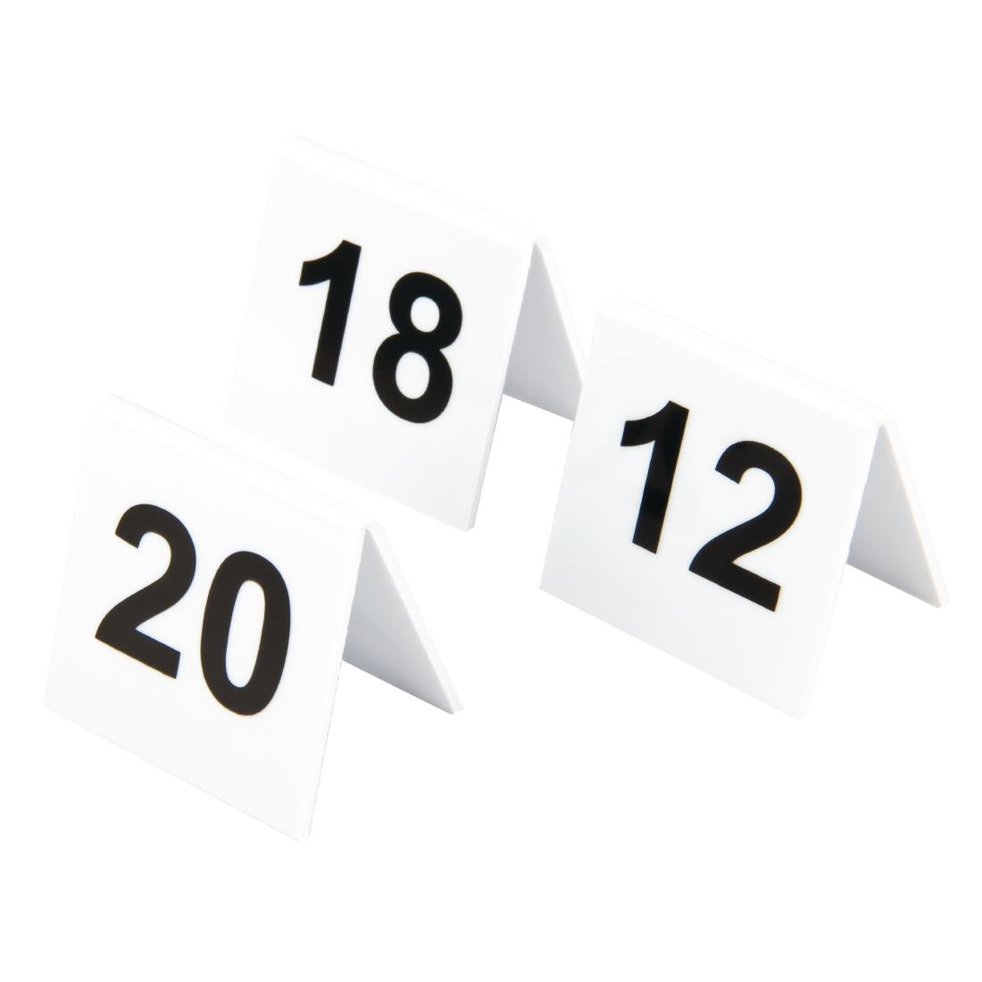 L982 Plastic Table Numbers 11-20