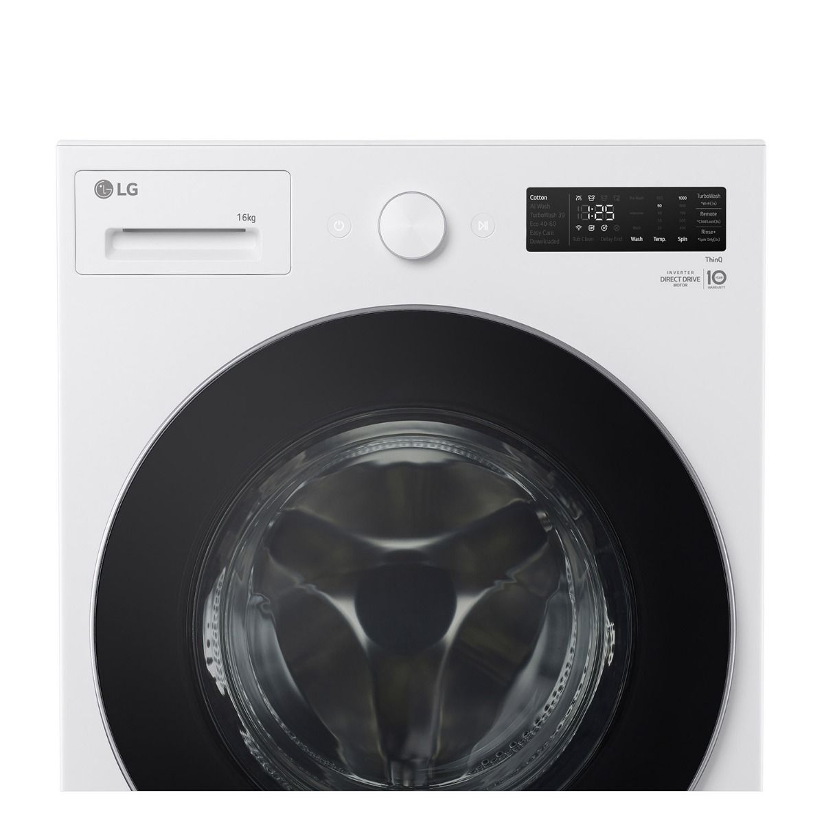 LG F0Z8016TWC AI DD Washing Machine, 16kg capacity