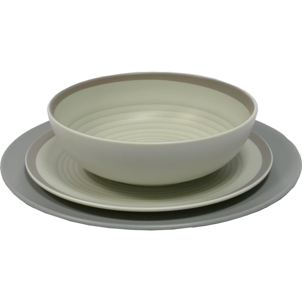 Lifestyle Nature Haven 16pcs Dinner Set Grey | LFSCM-1G